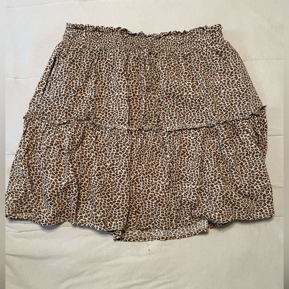 Cheetah Mini Skirt